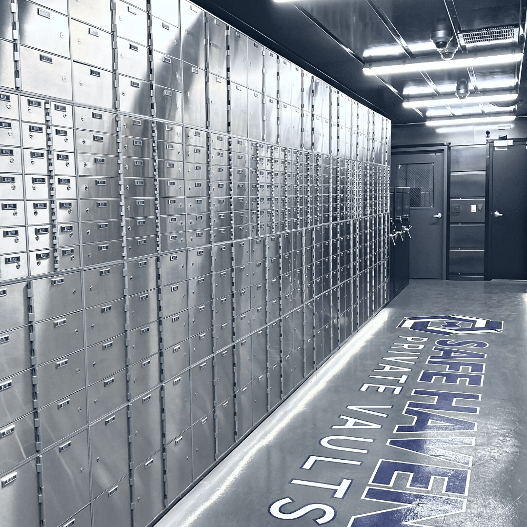 Private Vault Facility for Gold Storage, Firearm Storage, etc.