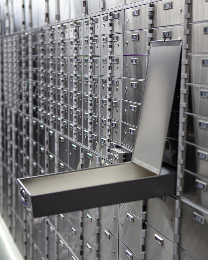 Safe deposit box in Safe Haven Private Vaults